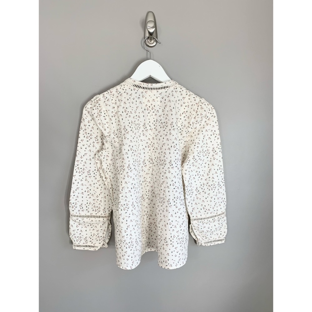 NWT MCGUIRE Denim Lillet Blouse - Picture 12 of 15